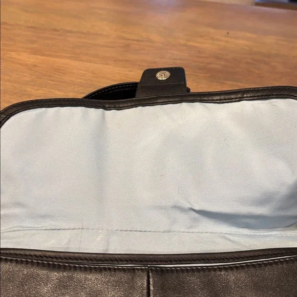 Coach Soho Black Leather Women's Bag - Picture 8 of 10